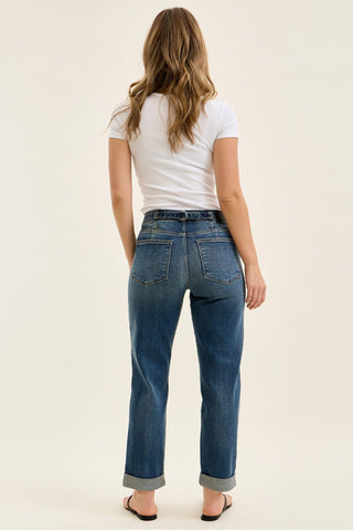 Judy Blue MR Boyfriend W/ Adjustable Back Tab