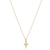 Enewton 16" Necklace Gold Signature Cross Small Gold Charm