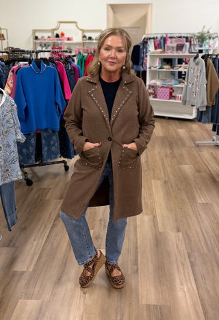 Anice Lightweight Brushed Cardigan