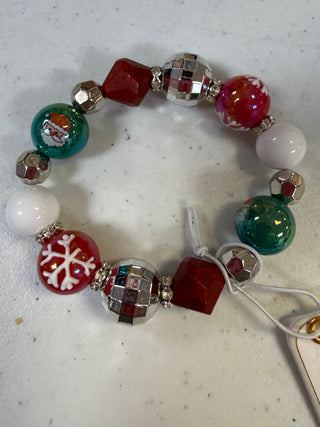Whispers Santa Disco Stretch Bracelet