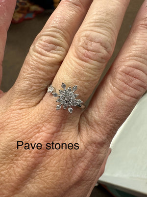 Adjustable Silver Rings