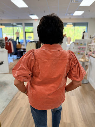 Puff & Polished Rust Top