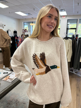 Fly Away Duck Sweater
