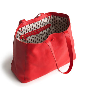 Vera Bradley Hathaway Tote Goji Berry Red