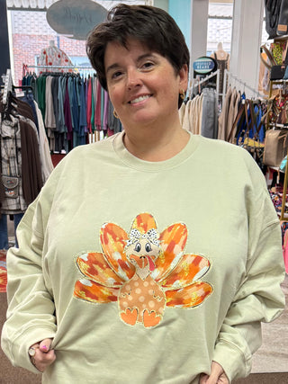 Painted Turkey Sweatshirt