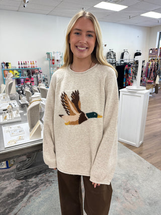 Fly Away Duck Sweater