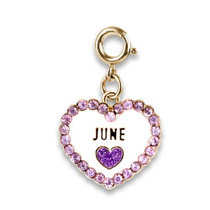 Charm It! Birthstone Heart