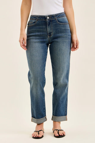 Judy Blue MR Boyfriend W/ Adjustable Back Tab