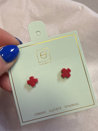 Enewton Signature Cross Stud Earring