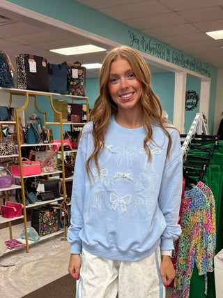 Little Girl Blue Sweatshirt