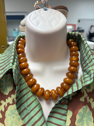 Caramel Beaded Necklace