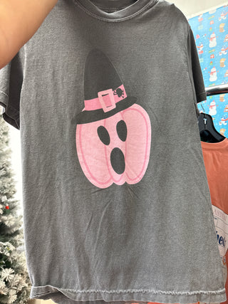 Pink Pumpkin Tee Small
