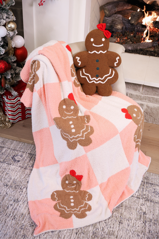 PREORDER - Gingerbread Girl Blanket