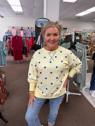 Color Me Happy Oversized Sweatshirt