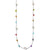 Eye Candy Pearl Long Necklace - Silver-Pearl, OS