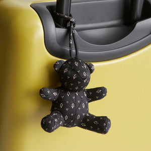 Vera Bradley Bitty Bear Bag Charm Holly Days