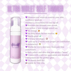 Ultimate Ultra Violet Self Tan Kit