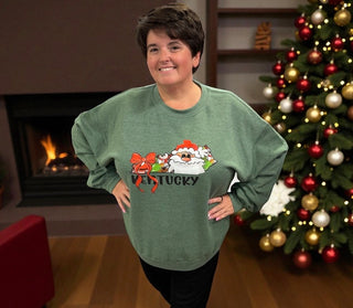 Kentucky Santa Sweatshirt