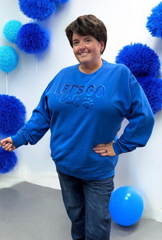 Let's Go Cats Sweatshirt