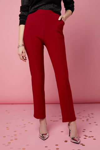 Georgie Tango Red Rivet Detail Pants
