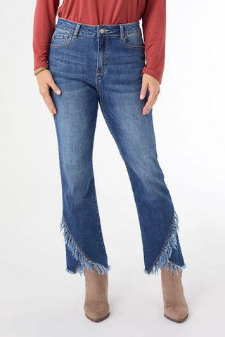 Bambu Soft Straight Ankle Crossover Fringe