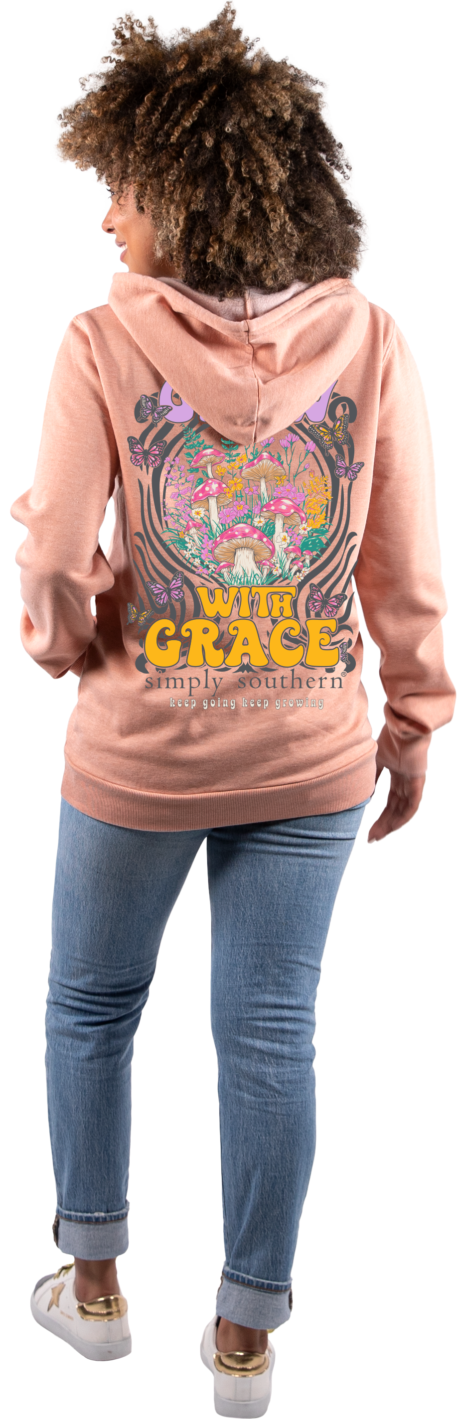 Simply Southern Grow With Grace Hoodie