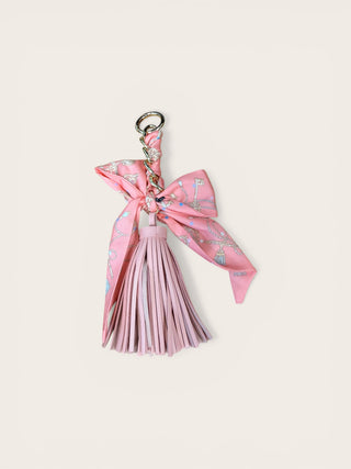 Bag Charms Bow Scarf