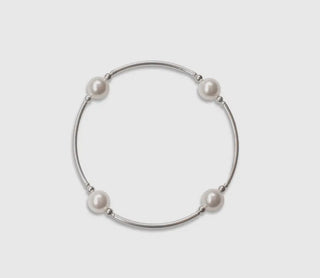 8MM Silver Blessing Bracelet