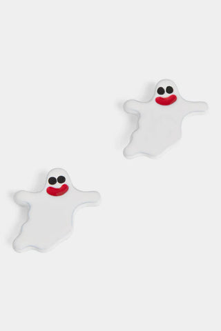 Smiling Ghost Stud Earrings