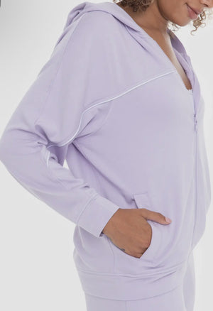 Dolman Sleeve Fleece Hoodie