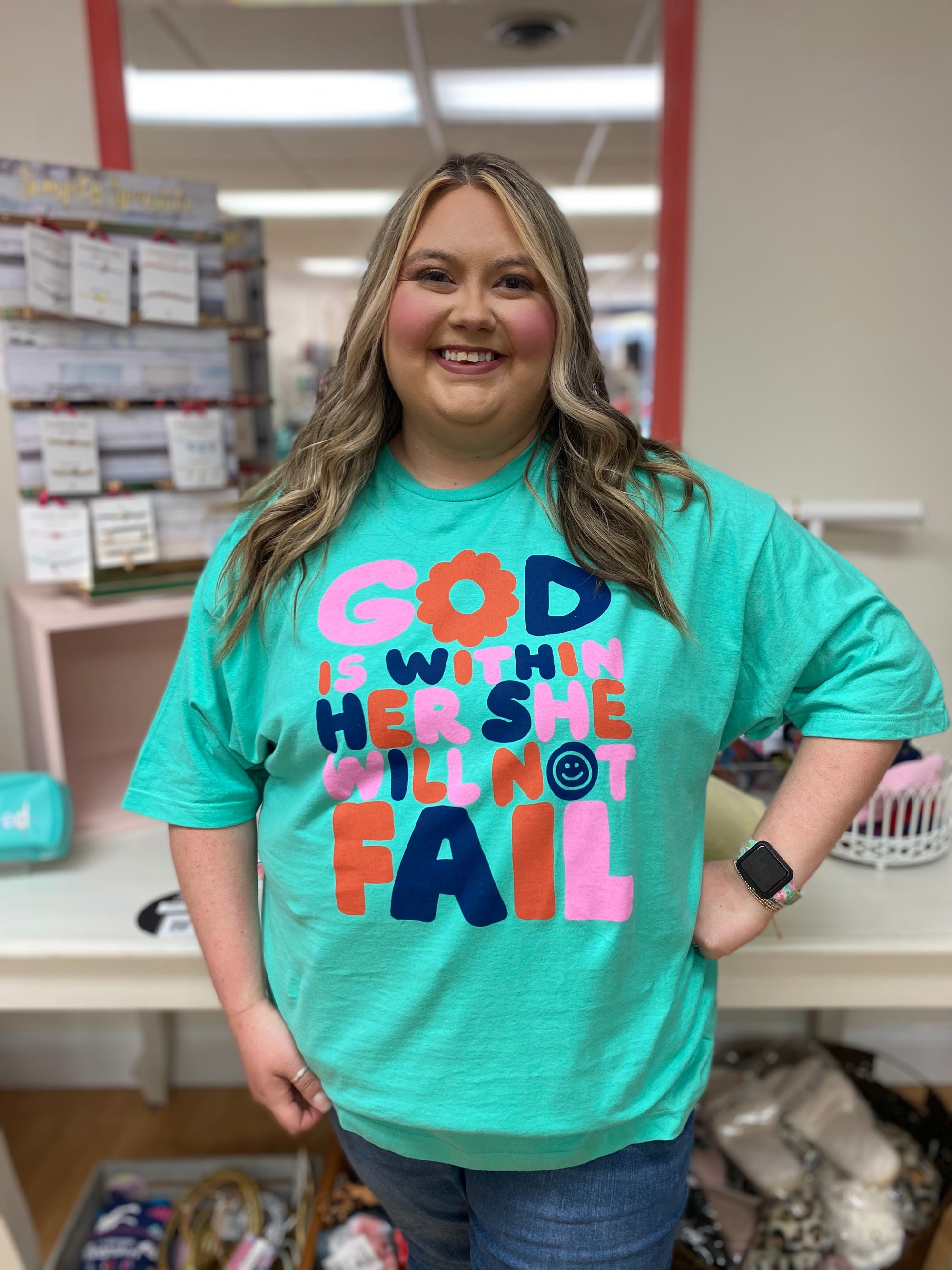 God Is Within Her Tee