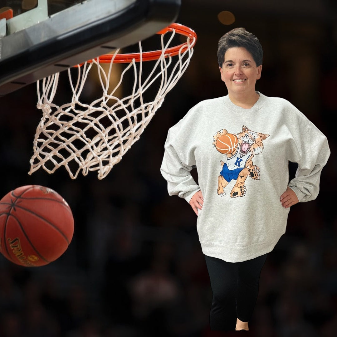 Basketball Cat Sweatshirt