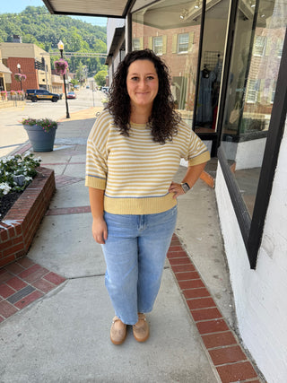 Stripe Things Up Sweater
