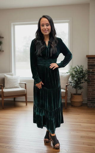 Brigid Emerald Dress