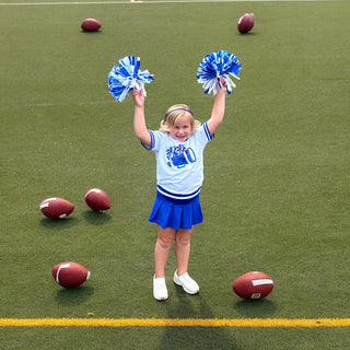 Girls Game Day Megaphone Sequin Top