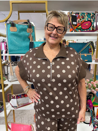 Just A Dot Brown Set