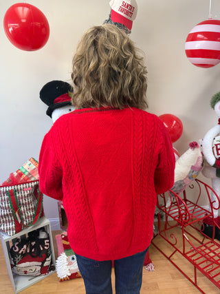 Nutcracker Noel Cardigan
