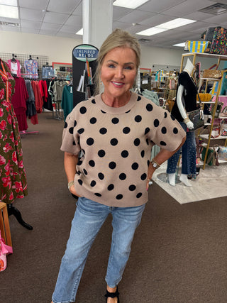 Have Fun Polka Dot Sweater