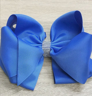 Rhinestone Center Knot Hairbow