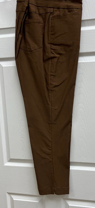 M30719PM  Pull On Ankle Pant Mocha