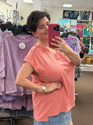 Coral Daydream Top