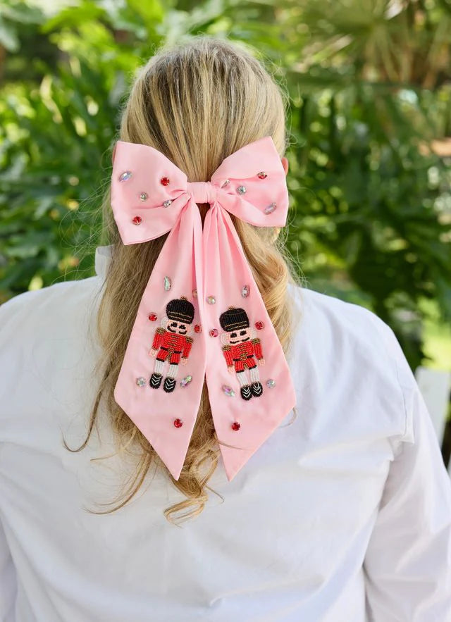 Nutcracker Hair Bow