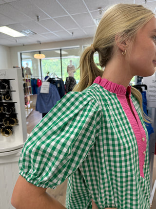 Kell-e-icious Gingham Top