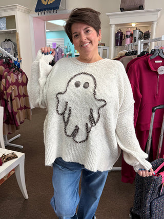 Gingham Ghost Oversized Sweater (runs very generous, this will curvy sizes too)
