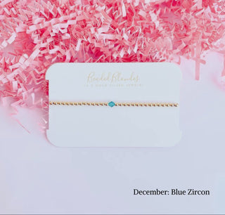 Birthstone Swarovski Bracelet