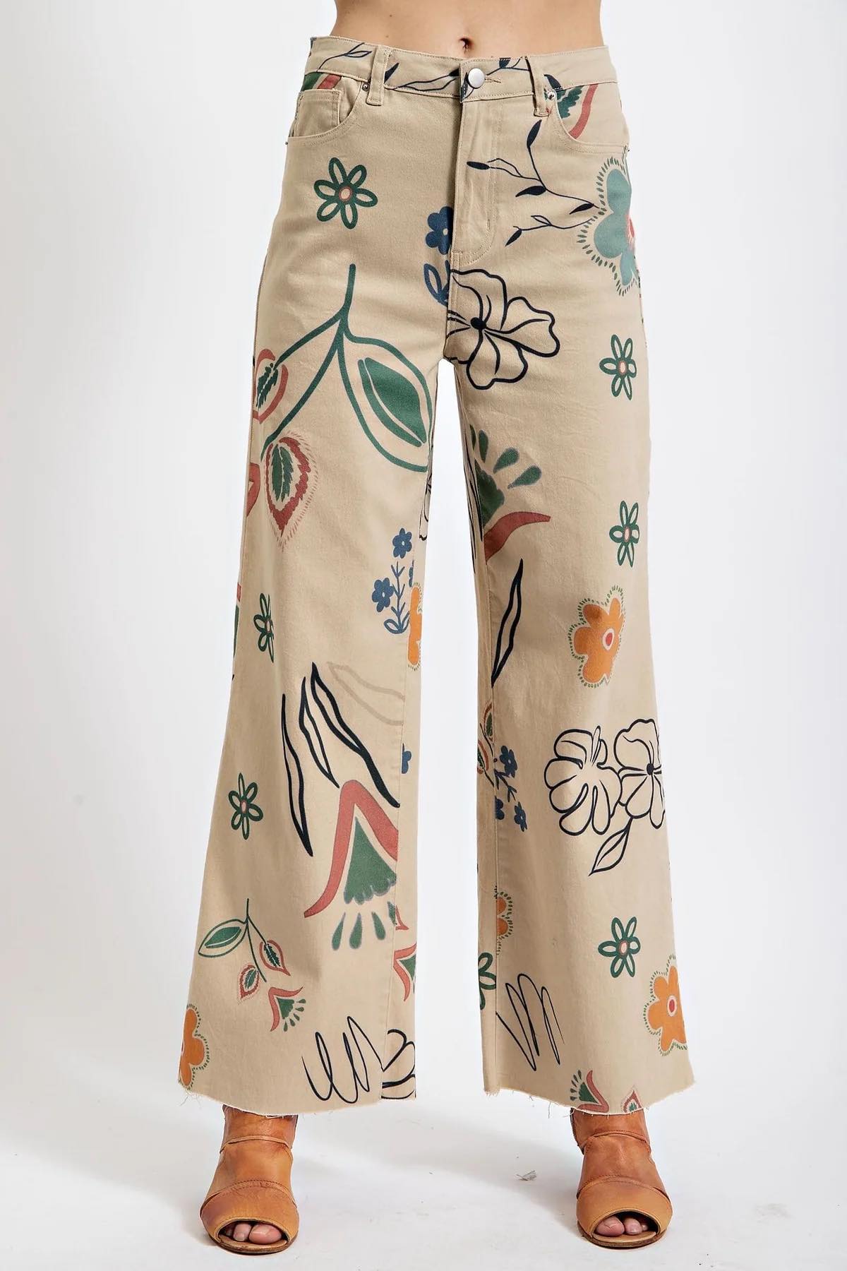 Show Stopper Printed Pants