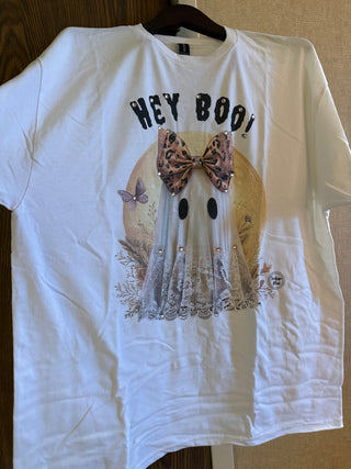 Blingy Hey Boo Tee