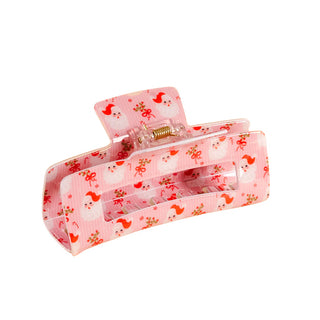 Claw Clip Jolly Santa