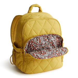 Vera Bradley Bancroft Backpack Golden Olive