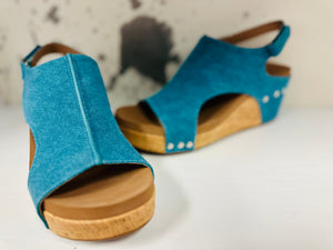 Limited Edition Carley Canvas Wedge